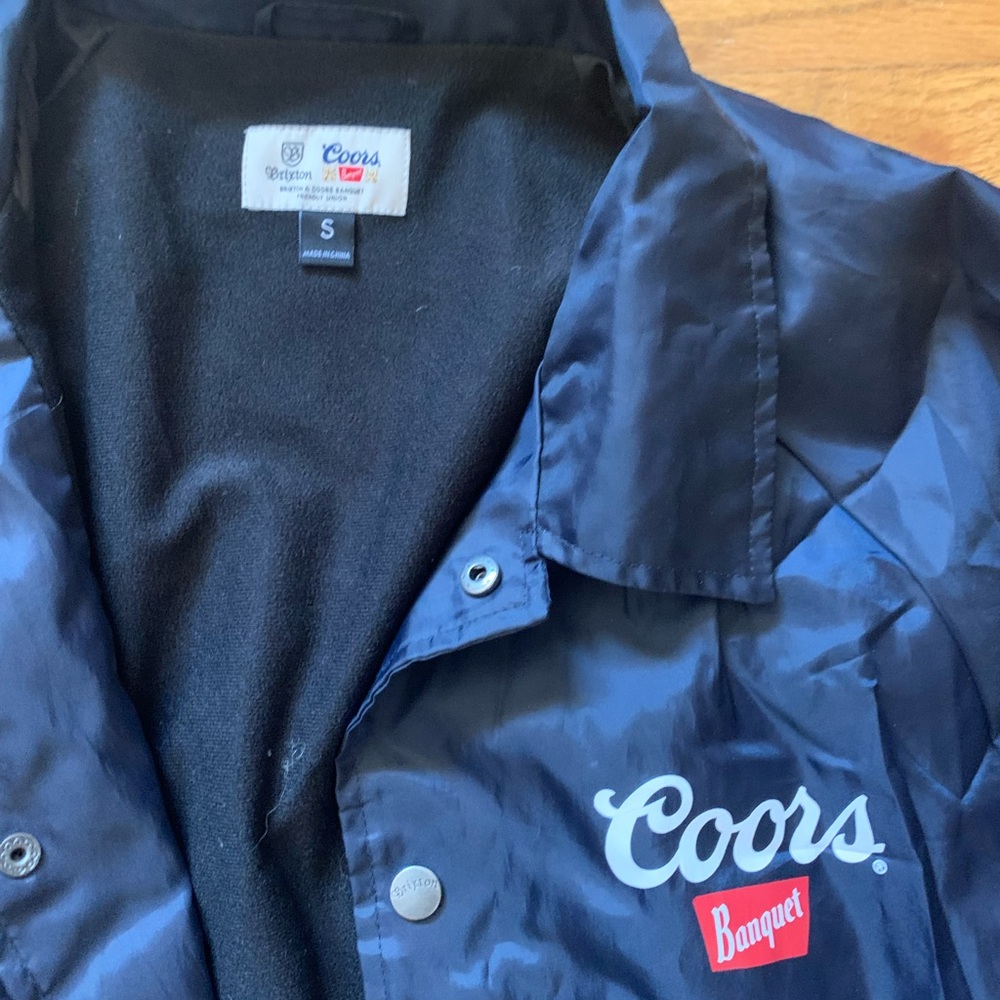 Brixton coors windbreaker